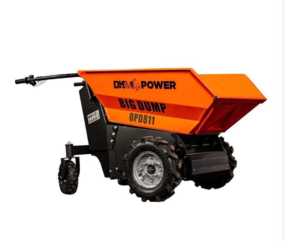 Detail K2 Big Dump 1100 Pound Electric Power Dump Cart