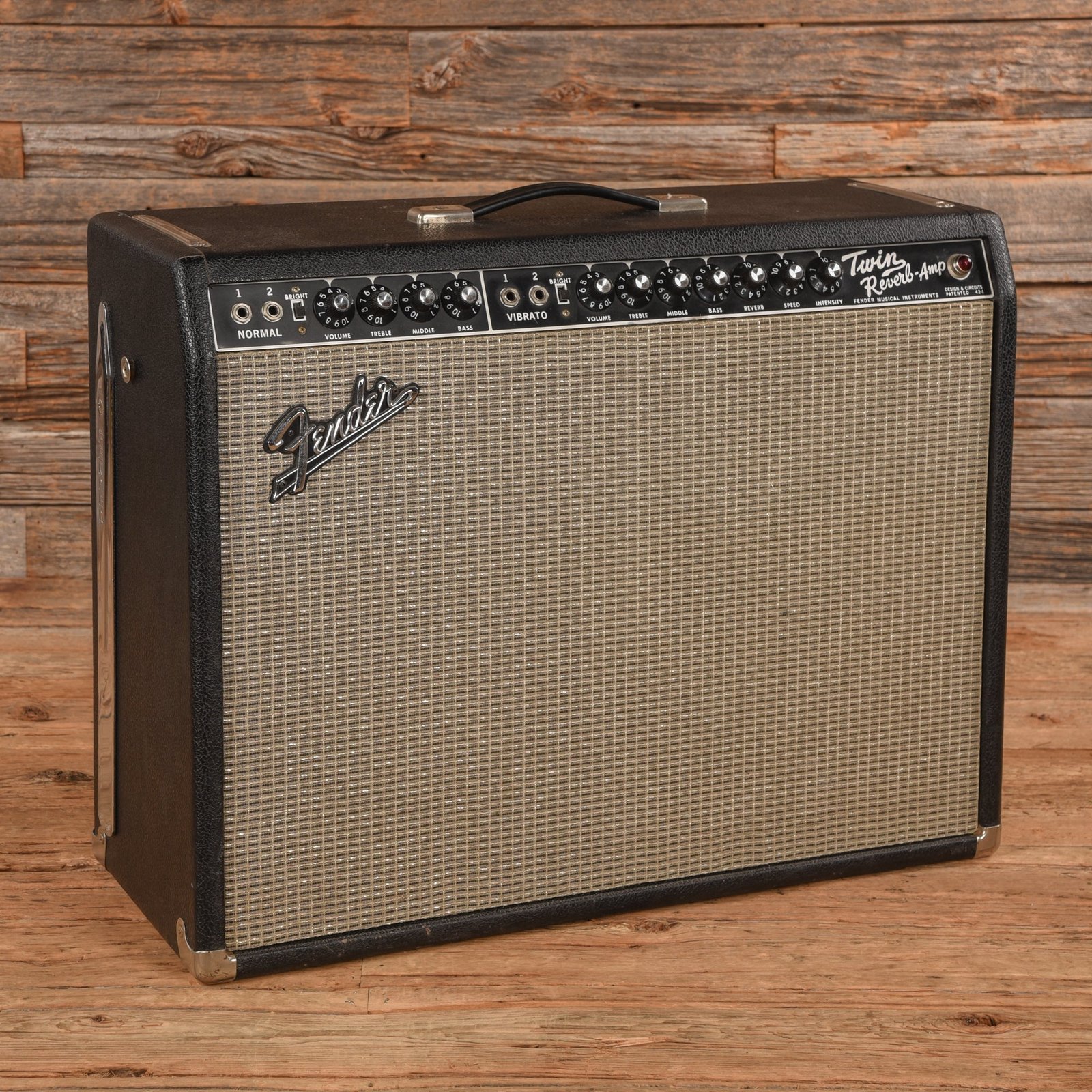 Fender Twin Reverb 2-Channel 85-Watt 2x12" Guitar Combo Amp  1967