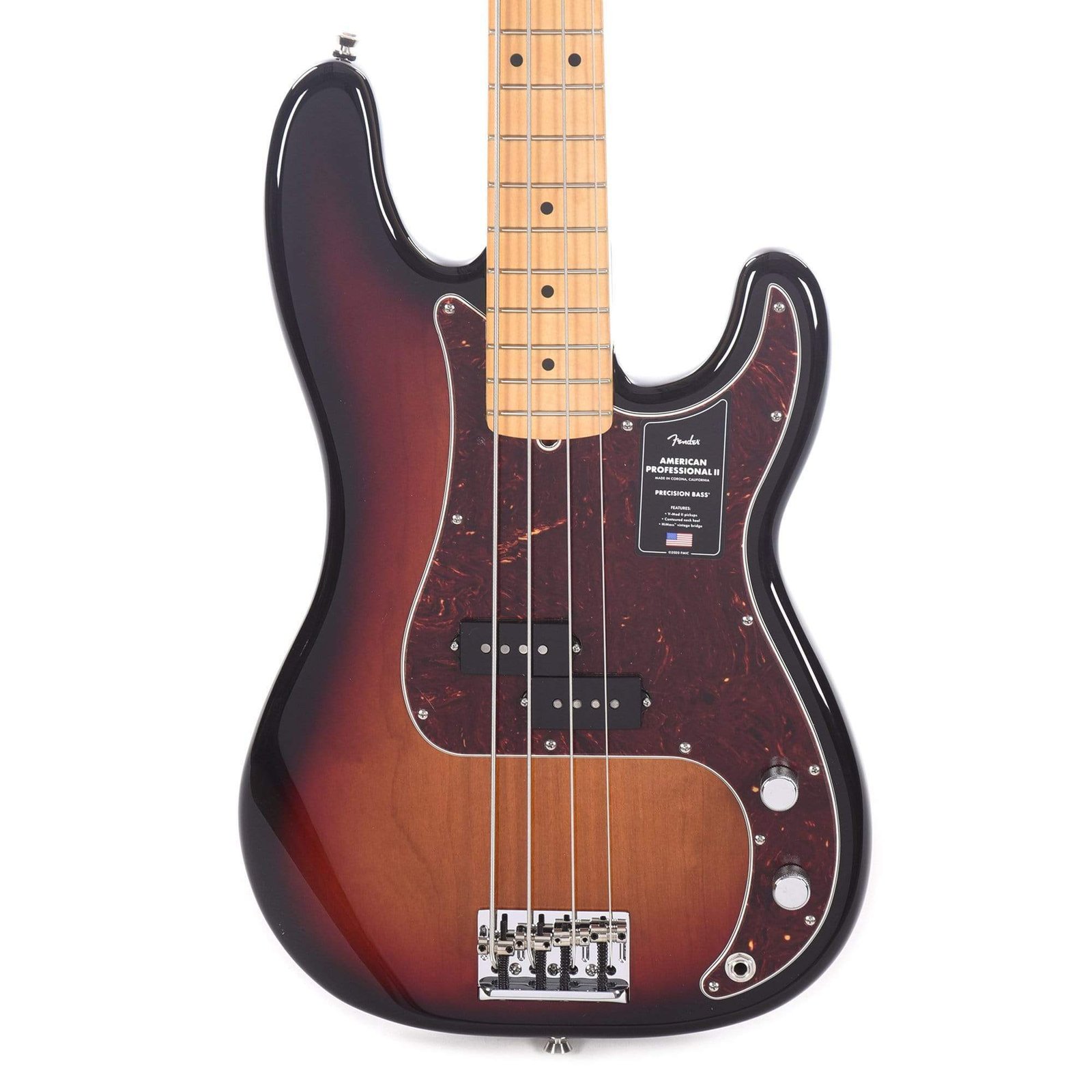 Fender American Professional II Precision Bass 3-Tone Sunburst