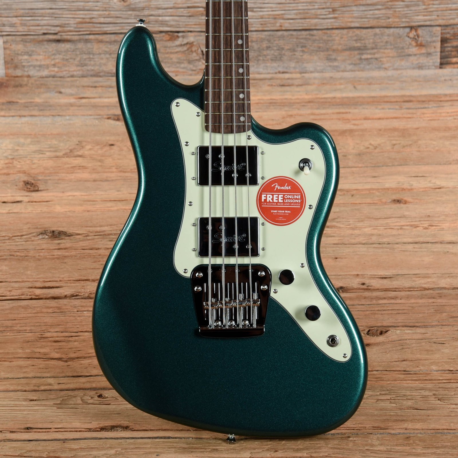 Squier Paranormal Rascal Bass HH Sherwood Green